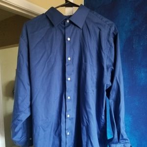 Van heusen lux sateen shirt